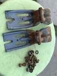 Bmw E10 Engine Hood HINGES(2) Genuine 41615480130. Fixed Price $89.99.
