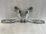 2012 2013 2014 2015 Jaguar Xf Hood Hinges Brackets Pair Polaris White Ner. Fixed Price $20.00.