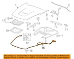 Gm Oem 14-19 Corvette Hood Components-release Cable 23289423. Fixed Price $57.33.
