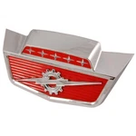 Hood Emblem Gear And Lightning Bolt F-100 1961-1966. Fixed Price $74.99.