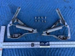 1986-1993 Volvo 240 244 245 Front Right & Left Hood Hinge Pair Silver Oe #4351EM. Fixed Price $264.99.