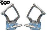 1964-66 Ford Mustang Eddie Motorsports MS149-80P Billet Aluminum Hood Hinges. Fixed Price $700.00.