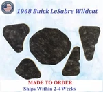 New 1968 Buick Lesabre Wildcat Hood Insulation Rem #BUK-HIN-100. Fixed Price $84.99.