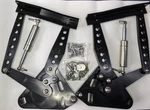 Pair 1967- 1972 Chevrolet Truck C10 Gm Hood Hinge Billet Aluminum Black. Fixed Price $288.68.