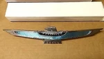 1961 1962 1963 Ford Thunderbird New Front Hood Chrome Emblem Ornament. Fixed Price $165.00.