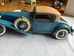 1929 Cord L-29 Special Coupe 1:16TH Scale By Danbury Mint Without Box. Fixed Price $40.00.