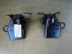 Nos 67-68 Ford Mustang Lower Door Hinges C7ZZ-6522810/11-C Fastback Coupe #8407. Fixed Price $245.00.