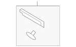 Genuine Audi Hood Insulation Pad 8R0-823-126-H. Fixed Price $27.29.