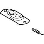 Genuine Mercedes-benz Oe Hood Catch 463-880-03-60. Fixed Price $139.04.