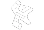 Genuine Mitsubishi Release Lever 5908A311. Fixed Price $60.58.