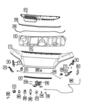 Genuine Mopar Hood Hinge Right 68316661AA. Fixed Price $94.99.