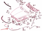 Mercedes-benz Cl C216 Engine Hood Front Cable A2168800059. Fixed Price $65.92.