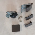 1999-2002 Toyota 4RUNNER Fuel Door, Hood Release Handle & Knee Panel Trim Covers. Fixed Price $19.00.