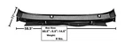 1962 Chevrolet Impala, Belair & Biscayne Cowl Vent Grille New Dii. Fixed Price $357.41.