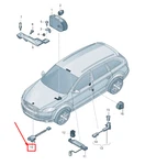 Audi Q7 Bonnet Lock Micro Switch 4L0953236. Fixed Price $61.09.