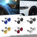 2PC Push Button Quick Release Hood Pins Bonnet Lock Clip Latch Bumper Universal. Fixed Price $13.98.