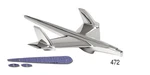 1955 Hood Ornament/ Bird/ Rocket - 472 Danchuk Blemish. Fixed Price $191.99.