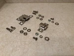 1932 Ford Front & Rear Hood Hinge Retainer Brackets Combo Pack! (all Stainless). Fixed Price $49.00.