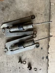 73-89 Mercedes R107 450SL 560SL 380SL Slc Front Hood Hinge Spring Support Set. Fixed Price $99.00.