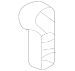 Genuine Mitsubishi Release Handle 5910A176. Fixed Price $47.40.