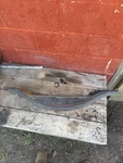 1949 Ford Custom Upper Air Deflector Panel/hood Seal Vintage Original. Fixed Price $185.00.