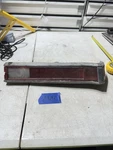1968 1969 Amc Amx Right Side Rear Taillight Brake Lens Assembly Oem. Fixed Price $8.00.