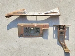 Hood Latch Release Grill Support Bracket Brace Ford Fairlane 500 Sport 1964. Fixed Price $60.00.