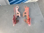 85-89 Toyota MR2 Hood Hinges Red Pair AW11 MK1. Fixed Price $30.00.
