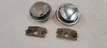 1970 Ford Mustang Mach 351W Chrome Hood Twist Locks Pair D0ZZ-16C896-A Fomoco. Fixed Price $275.00.