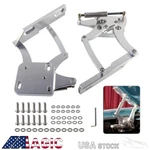 Billet Hood Hinge Kit Pair Left And Right Side Ford Mustang 1967-1969 Silver. Fixed Price $171.08.