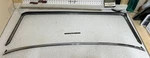 Triumph TR2 TR3A Windshield Frame With Brackets. Fixed Price $219.95.