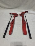2010 Ford F150 Xlt Hood Hinges (pair) With Struts 9L34-16800-A & 9L34-16801-A. Fixed Price $92.50.