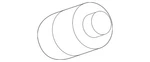 Genuine Land-rover Lift-gate Stop Bumper LR102640. Fixed Price $5.17.