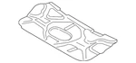 Genuine Ford Hood Insulation Pad HC3Z-16738-A. Fixed Price $207.86.