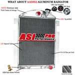 Row Aluminum Radiator For 1937 1938 Chevy Master Truck V8 Conversion 3.5L. Fixed Price $159.00.