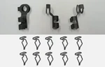 Hood Rod & Door Panel Clips! For Old Mopar Body Cuda Dart Challenger Etc. Fixed Price $38.00.