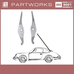 Hood Hinge Tailgate For Porsche 911 F/g -'86 Engine Cover Plates. Fixed Price $50.57.