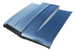 New Hood 2" Raised Cowl Amd Fits Chevrolet Nova 300-3073-2. Fixed Price $929.00.