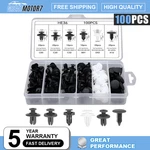 For Lincoln 100PCS Car Bumper Hood Clips Retainer Rivet Fastener Fender Push Pin. Fixed Price $10.99.