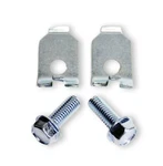 Chevy Hood Hinge To Fender Brackets & Bolts 1957 Chevrolet New. Fixed Price $19.95.
