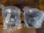 Pottery Barn Standard Glass Ball Finial Set Of 2 -antique Bronze- Open Box. Fixed Price $49.00.