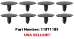 8 New Hood Insulation Retainers! For Gm Sierra Silverado Suburban Yukon CT6 Etc. Fixed Price $11.95.