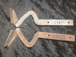 1961 1962 1963 Studebaker Larks Pair &r Hood Hinges 1338622/23. Fixed Price $28.95.