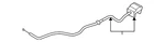 Genuine Mazda Release Cable TK48-56-720B. Fixed Price $26.70.