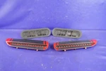 08-09 Pontiac G8 Hood Scoop Vents Rubber Gutter Right Left Set Red / Black Oem. Fixed Price $554.99.