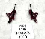 2016-2020 Tesla Model X Front Right Left Driver Passenger Hood Hinge Red Set. Fixed Price $205.03.