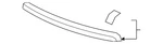 Genuine Gm Bright Chrome Hood Front Molding 20963701. Fixed Price $94.40.