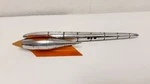 1941 Oldsmobile Bullet Rocket Hood Ornament Modified 414585 Oem. Fixed Price $150.00.