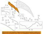 Ford Oem 17-19 Escape Hood Components-insulator GJ5Z16738A. Fixed Price $254.11.
