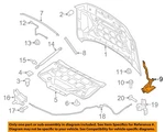 Ford Oem 18-23 Expedition,navigator Hood Components-hinge JL1Z16796A. Fixed Price $114.36.